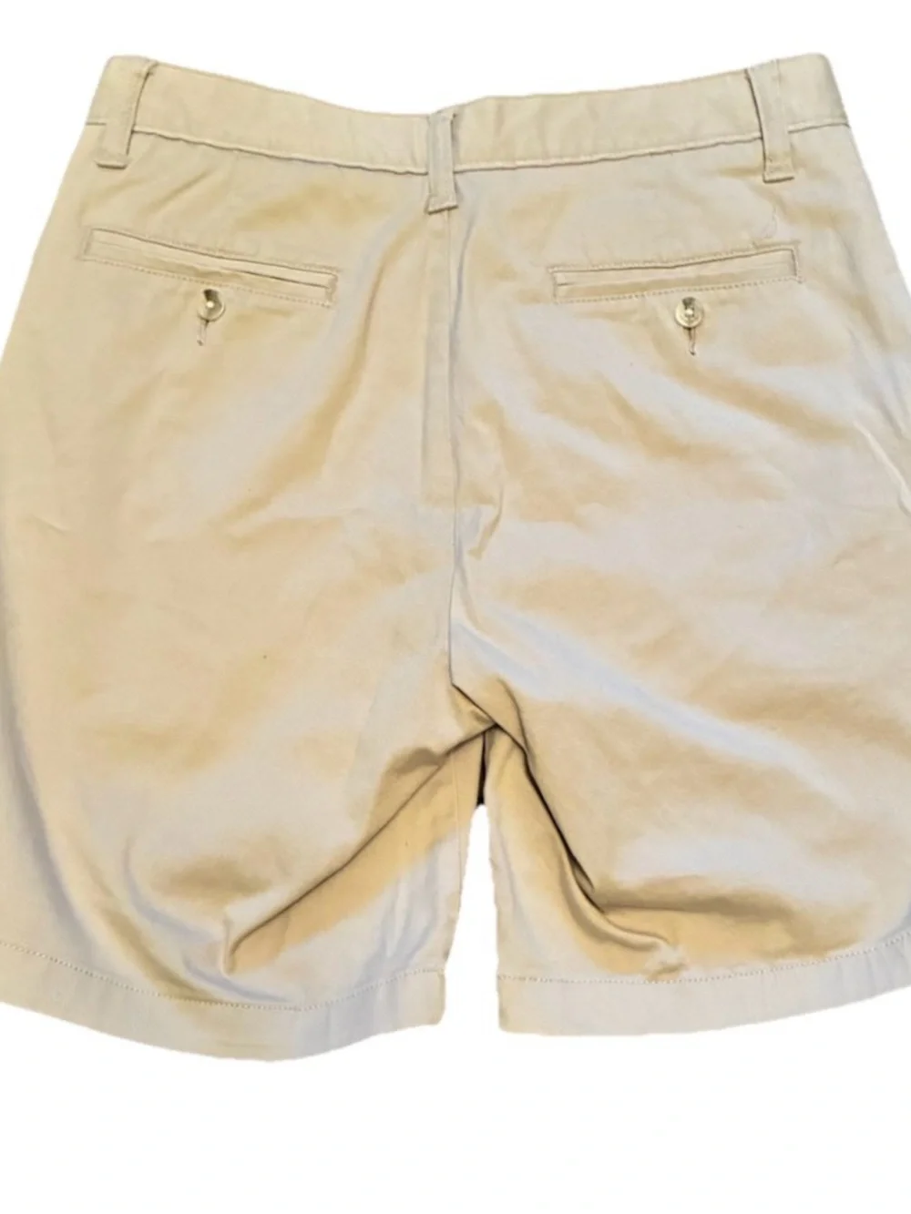 Nautica Men's Flat Front 8” Deck  Shorts in True Stone, Size 30W